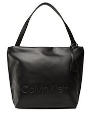 Shopper bag Torebka Calvin klein - Ck Set Ns Shopper K60K610176 BAX - eobuwie.pl Calvin Klein 