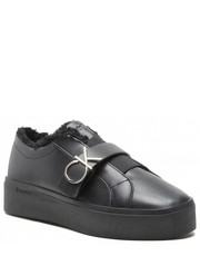 Sneakersy Sneakersy - Platform Cupsole Slip On Ck Hw-L HW0HW01331 Ck Black BAX - eobuwie.pl Calvin Klein 