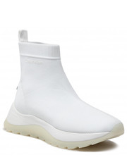 Sneakersy Sneakersy - 2 Piece Sole Sock Boot-Knit HW0HW01338 Ck White YAF - eobuwie.pl Calvin Klein 