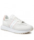 Sneakersy Calvin Klein  Sneakersy - Skived Runner Lac U-Per HW0HW00810 White/Sping Rose