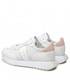 Sneakersy Calvin Klein  Sneakersy - Skived Runner Lac U-Per HW0HW00810 White/Sping Rose