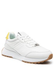 Sneakersy Sneakersy - Asy Skived Runner Lace Up HW0HW01220 Ck White YAF - eobuwie.pl Calvin Klein 