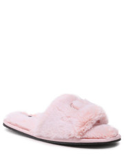 Kapcie Kapcie - Slipper Sandal Fur HW0HW01226 Pink Bloom TBX - eobuwie.pl Calvin Klein 