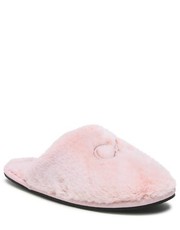 Kapcie Kapcie - Slipper Mule Fur HW0HW01227 Pink Bloom TBX - eobuwie.pl Calvin Klein 