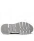 Mokasyny męskie Calvin Klein  Sneakersy - Low Top Lace Up Lth Mix HM0HM00616 Grey Fog PTA