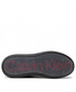 Mokasyny męskie Calvin Klein  Sneakersy - Low Top Lace Up Zip Mono HM0HM00739 Black Mono 0GJ