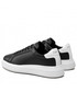 Mokasyny męskie Calvin Klein  Sneakersy - Low Top Lace Up HM0HM00292 Black/White 0GM