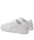 Mokasyny męskie Calvin Klein  Sneakersy - Low Top Lace Up Lth HM0HM00471 Triple White 01S