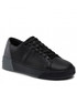 Mokasyny męskie Calvin Klein  Sneakersy - Low Top Lace Up HM0HM00676 Black/Medium Charcoal 0GM