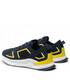 Mokasyny męskie Calvin Klein  Sneakersy - Low Top Lace Up Mf HM0HM00339 Navy/Magnetic Yellow 0G9
