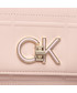 Torebka Calvin Klein  Torebka - Re-Lock Ew Conv Xbody Quilt K60K609682 Spring Rose TER