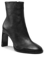 Botki Botki - Curved Stil Ankle Boot 80 HW0HW01240 Ck Black BAX - eobuwie.pl Calvin Klein 