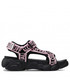 Sandały Buffalo Sandały  - Cld Tec BN1602069 Black/Pink