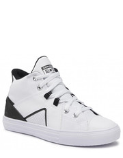 Mokasyny męskie Sneakersy  - Ctas Flux Ultra Mid A01168C White/Black/White - eobuwie.pl Converse