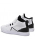 Mokasyny męskie Converse Sneakersy  - Ctas Flux Ultra Mid A01168C White/Black/White
