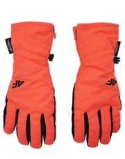 Rękawiczki Rękawice narciarskie  - H4Z22-RED003 62S - eobuwie.pl 4F
