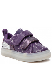 Półbuty dziecięce Sneakersy  - Flare Fly K. 26164770 Purple - eobuwie.pl Clarks