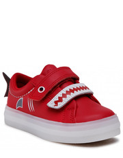 Półbuty dziecięce Sneakersy  - Flarescalelo T 261580727 Red Leather - eobuwie.pl Clarks