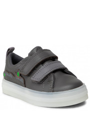 Półbuty dziecięce Sneakersy  - Flare Bug T 261620627 Dark Grey Lea - eobuwie.pl Clarks