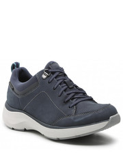Sneakersy Sneakersy  - Wave2.0 Lace. 261523914 Navy Combi - eobuwie.pl Clarks