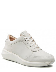 Sneakersy Sneakersy  - Un Rio Mix 261678114 White Leather - eobuwie.pl Clarks