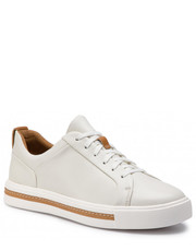 Sneakersy Sneakersy  - Un Maui Lace 261401684 White Leather - eobuwie.pl Clarks