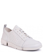 Sneakersy Sneakersy  - TriAmelia Edge 261504024 White Leather - eobuwie.pl Clarks
