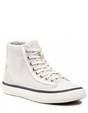 Sneakersy Sneakersy  - Aceley Hi 261584384 White Canvas - eobuwie.pl Clarks