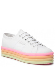 Sneakersy Sneakersy  - 2790 Candy S2116KW White/Candy Multicolor AG7 - eobuwie.pl Superga
