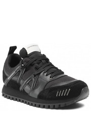 Półbuty męskie Sneakersy  - X4X555 XM996 Q849 Blk/Blk/Blk/Blk/Blk - eobuwie.pl Emporio Armani
