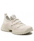 Mokasyny męskie Emporio Armani Sneakersy  - X4X584 XN648 R393 Off White/Off White