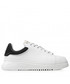 Mokasyny męskie Emporio Armani Sneakersy  - X4X264 XN191 00230 White/Black