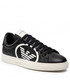 Mokasyny męskie Emporio Armani Sneakersy  - X4X554 XM990 Q803 Black/Black/Black