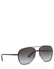 Okulary Okulary przeciwsłoneczne  - Chelsea Bright 0MK1101B 10898G Matte Black/Dark Grey Gradient - eobuwie.pl Michael Kors