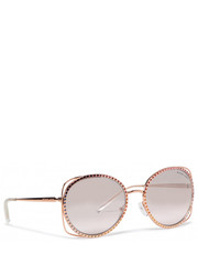 Okulary Okulary przeciwsłoneczne  - Rialto 0MK1118B 11098Z Rose Gold/Silver Mirron Pink Gradient - eobuwie.pl Michael Kors