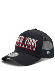 Czapka Czapka z daszkiem  - New York Yankees Graphic Logo A-Frame Trucker 60222488 Granatowy - eobuwie.pl New Era
