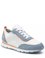 Sneakersy Sneakersy  - 8-23614-26 White/Blue 180 - eobuwie.pl Jana