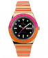 Zegarek damski Timex Zegarek  - Q Reissue Malibu TW2U81600 Orange/Gold