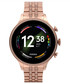 Zegarek damski Fossil Smartwatch  - Gen 6 FTW6077 Gold