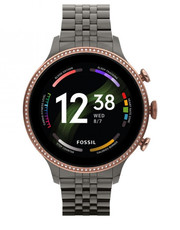 Zegarek damski Smartwatch  - Gen 6 FTW6078 Grey - eobuwie.pl Fossil