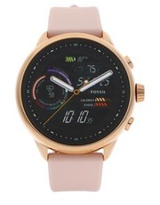 Zegarek damski Smartwatch  - Wellness Edition FTW4071 Blush Silicone - eobuwie.pl Fossil