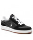Półbuty męskie Polo Ralph Lauren Sneakersy  - Polo Crt Pp 809834463001 Black/White Pp