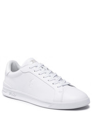 Półbuty męskie Sneakersy  - Hrt Ct II 809845110002 White 100 - eobuwie.pl Polo Ralph Lauren