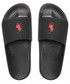 Klapki męskie Polo Ralph Lauren Klapki  - Polo Slide 809852071004 Black/Red