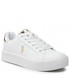 Półbuty dziecięce Polo Ralph Lauren Sneakersy  - Ltt Platform RF103185 White/Gold