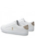 Półbuty dziecięce Polo Ralph Lauren Sneakersy  - Theron IV RF103544 White/Gold