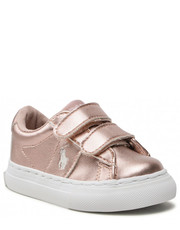 Półbuty dziecięce Sneakersy  - Sayer Ez RF103757 M Pink Metallic/Ppwh - eobuwie.pl Polo Ralph Lauren