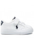 Półbuty dziecięce Polo Ralph Lauren Sneakersy  - Theron IV Ps RF102986 M White/Navy