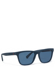 Okulary Okulary przeciwsłoneczne  - 0PH4167 561880 Matte Navy Blue/Dark Blue - eobuwie.pl Polo Ralph Lauren