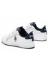 Sneakersy dziecięce Polo Ralph Lauren Sneakersy  - Heritage Court Bear Ez RF103795 S White/Navy